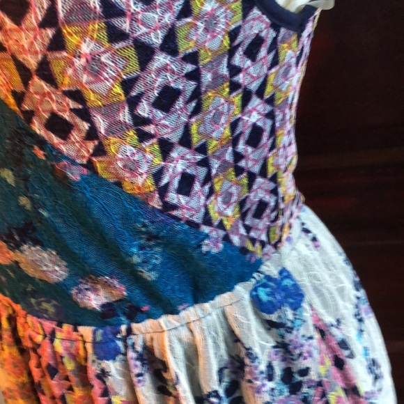 Fire los angels medium dress back cross over with keyhole/ sleeveless/lined - Picture 10 of 14